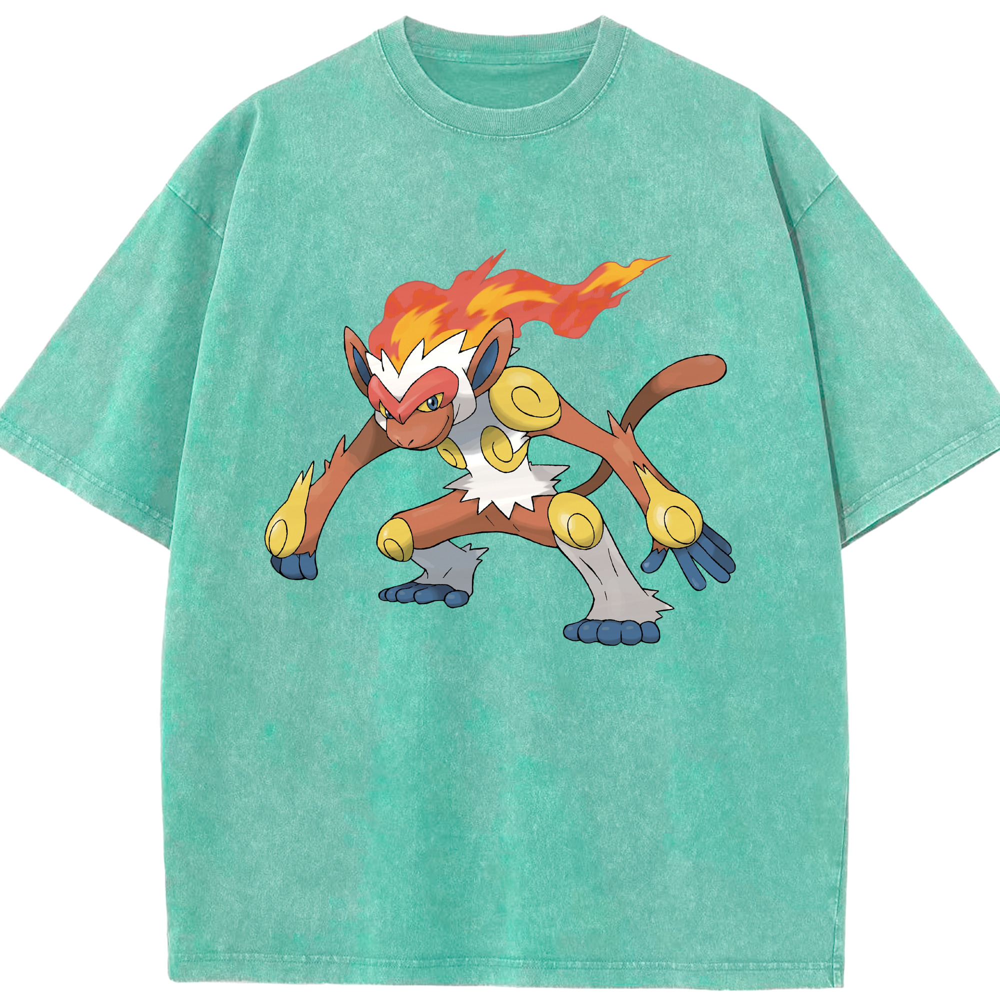 （画像用） ポケットモンスター Pokémon 綿100% ヴィンテージ風 半袖Tシャツ（フロントプリント）